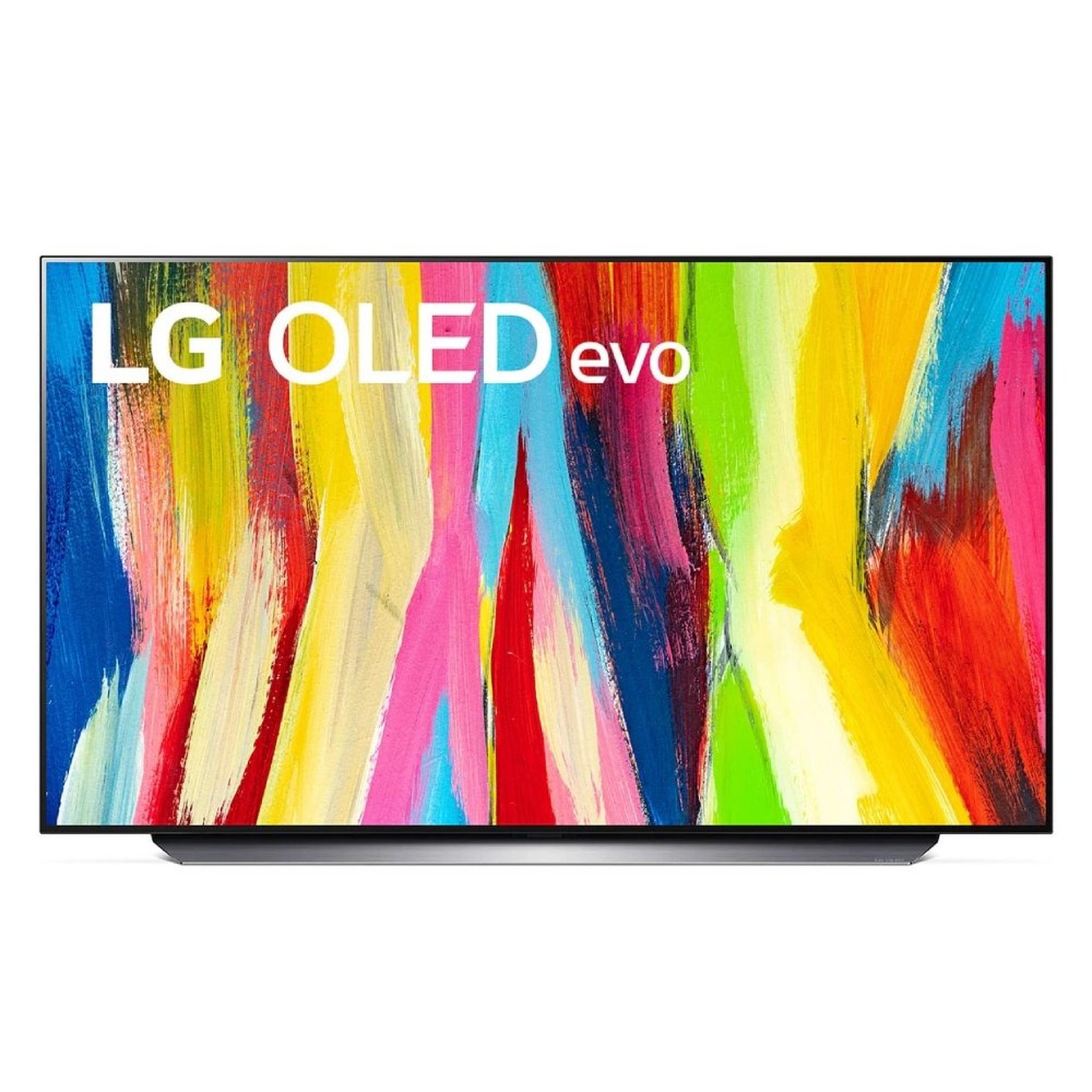 LG C2 48-Inch Smart OLED 4K HDR Smart TV , OLED48C26LA - Black