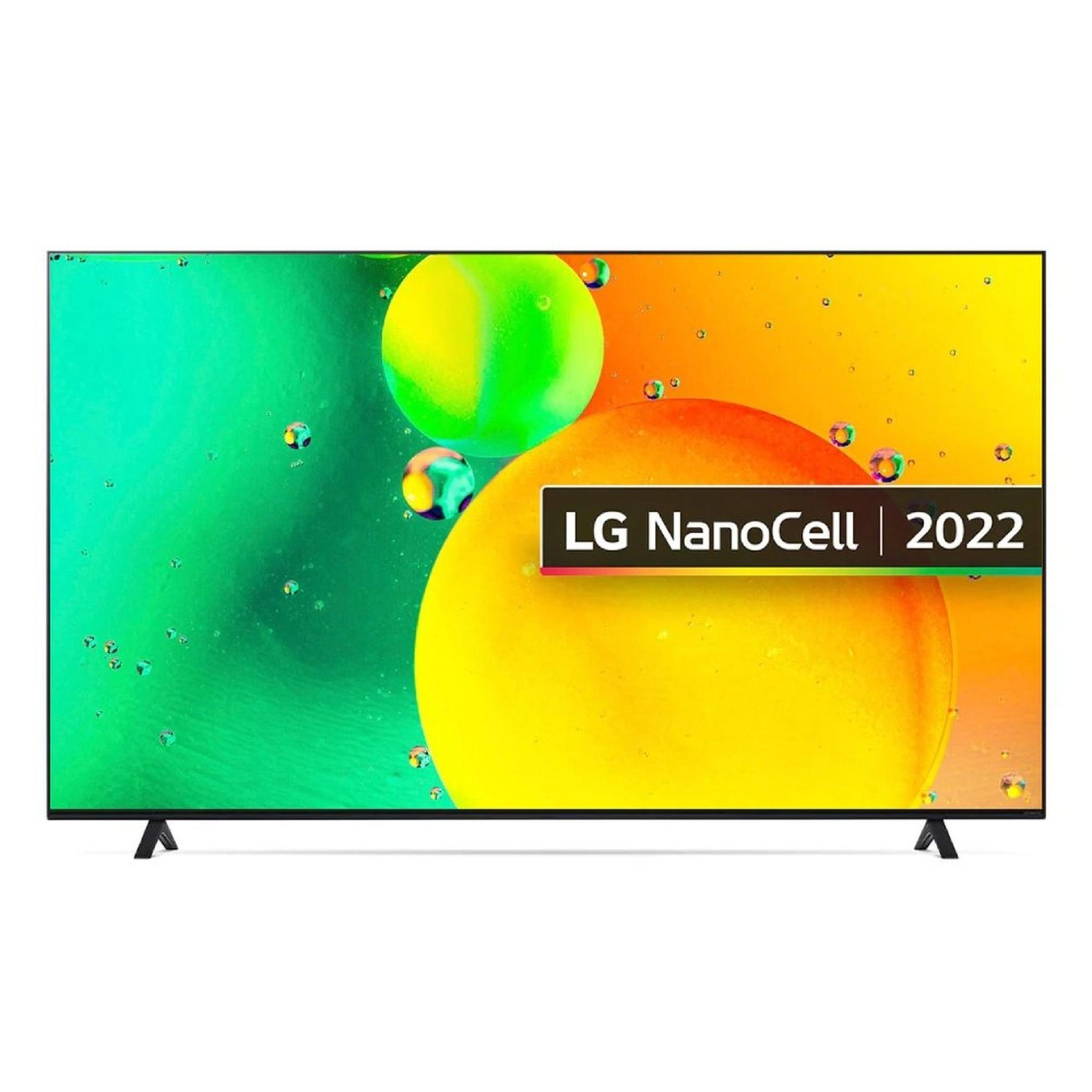 LG Smart LED TV 4K NanoCell 75 Inch (75NANO796QA)