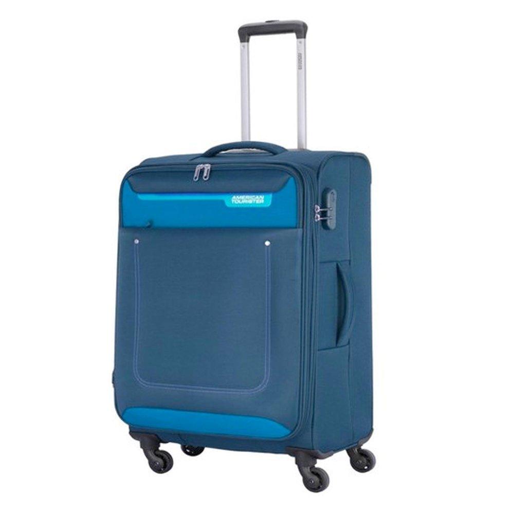 American Tourister Jackson 57CM (FP6X01901) Blue + Smart Pillow