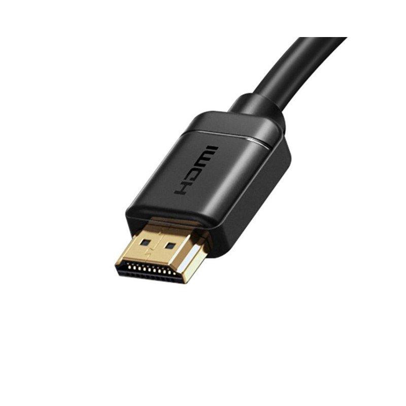 Baseus HD Series HDMIHDMI 1m Cable Black Price in Kuwait Shop