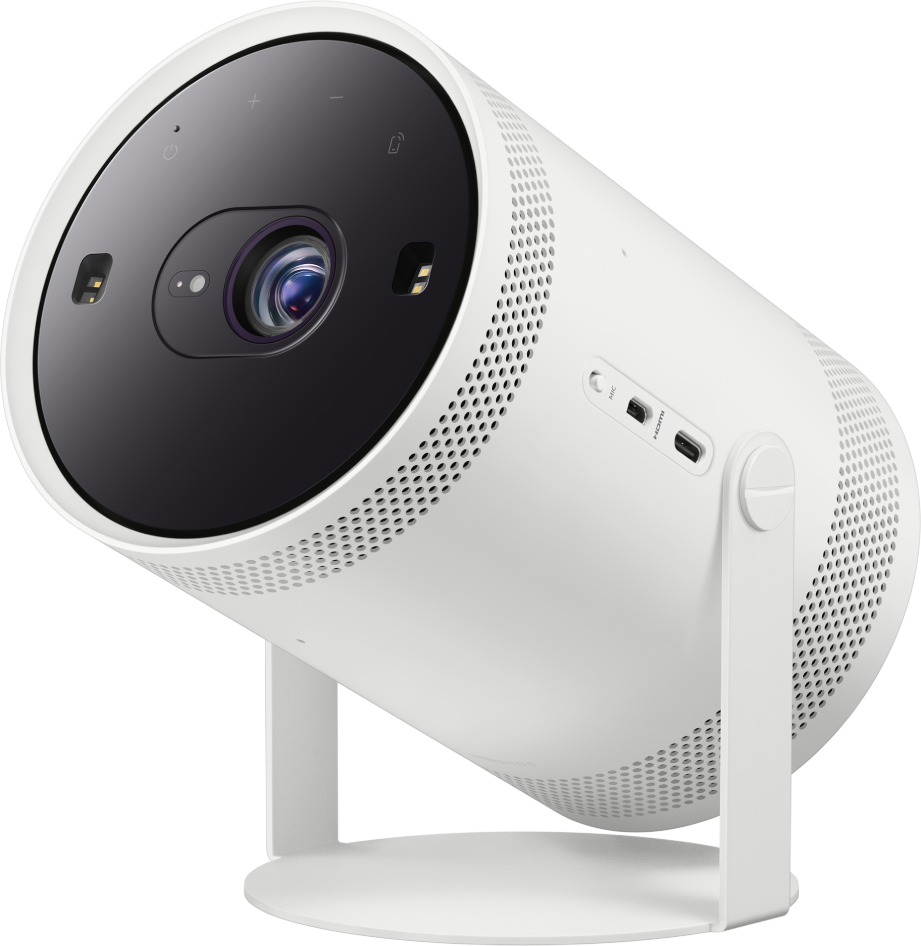 بروجكتر سامسونج ذا فري ستايل المحمول، 1920 x 1080، SP-LSP3BLAXZN - أبيض