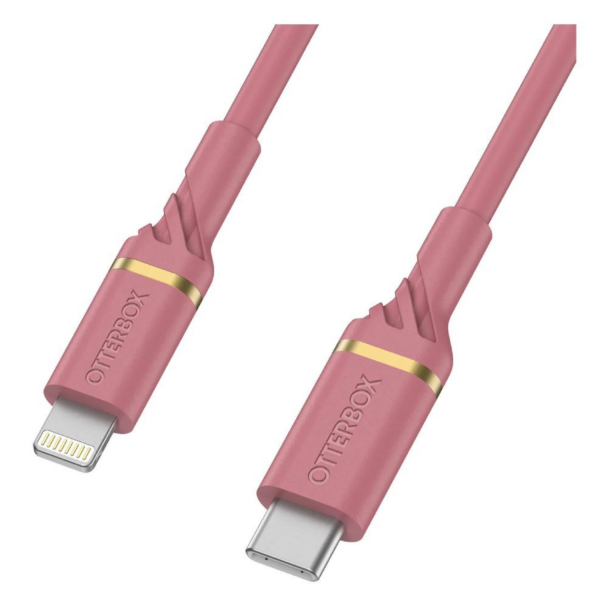 OtterBox Lightning to USB-C Fast Charge Cable - Standard 1 Meter | Pink
