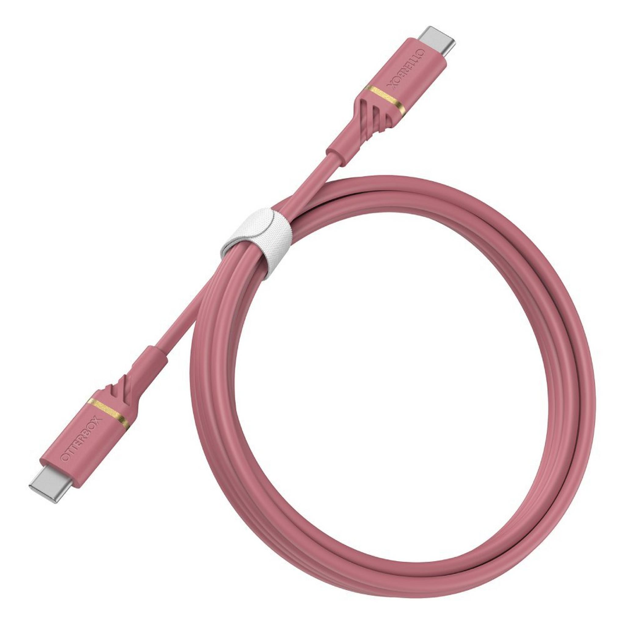 OtterBox USB-C to USB-C Fast Charge Cable - Standard 1 Meter | Pink