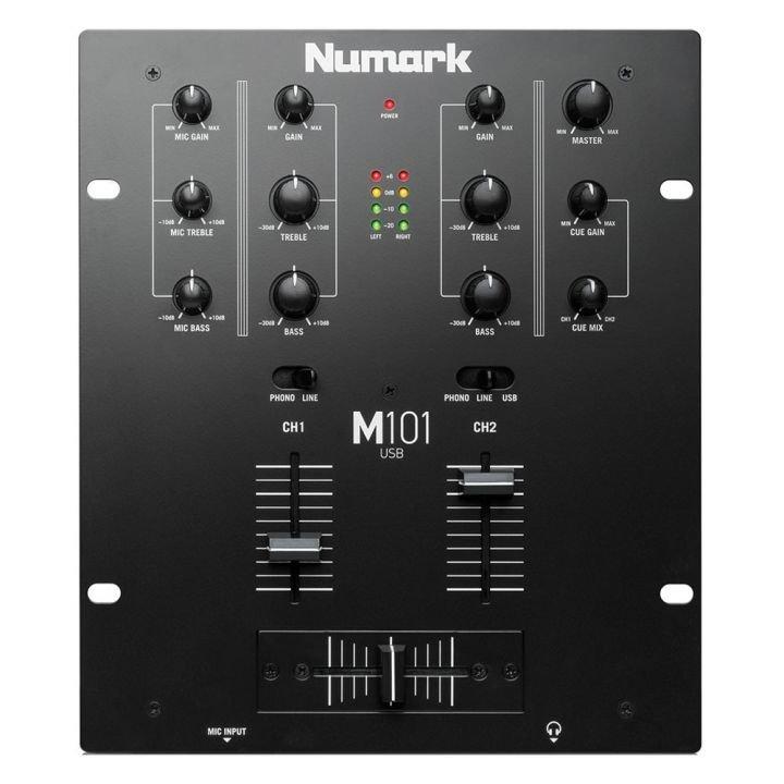 Numark M101USB 2-Channel All-Purpose Mixer with USB