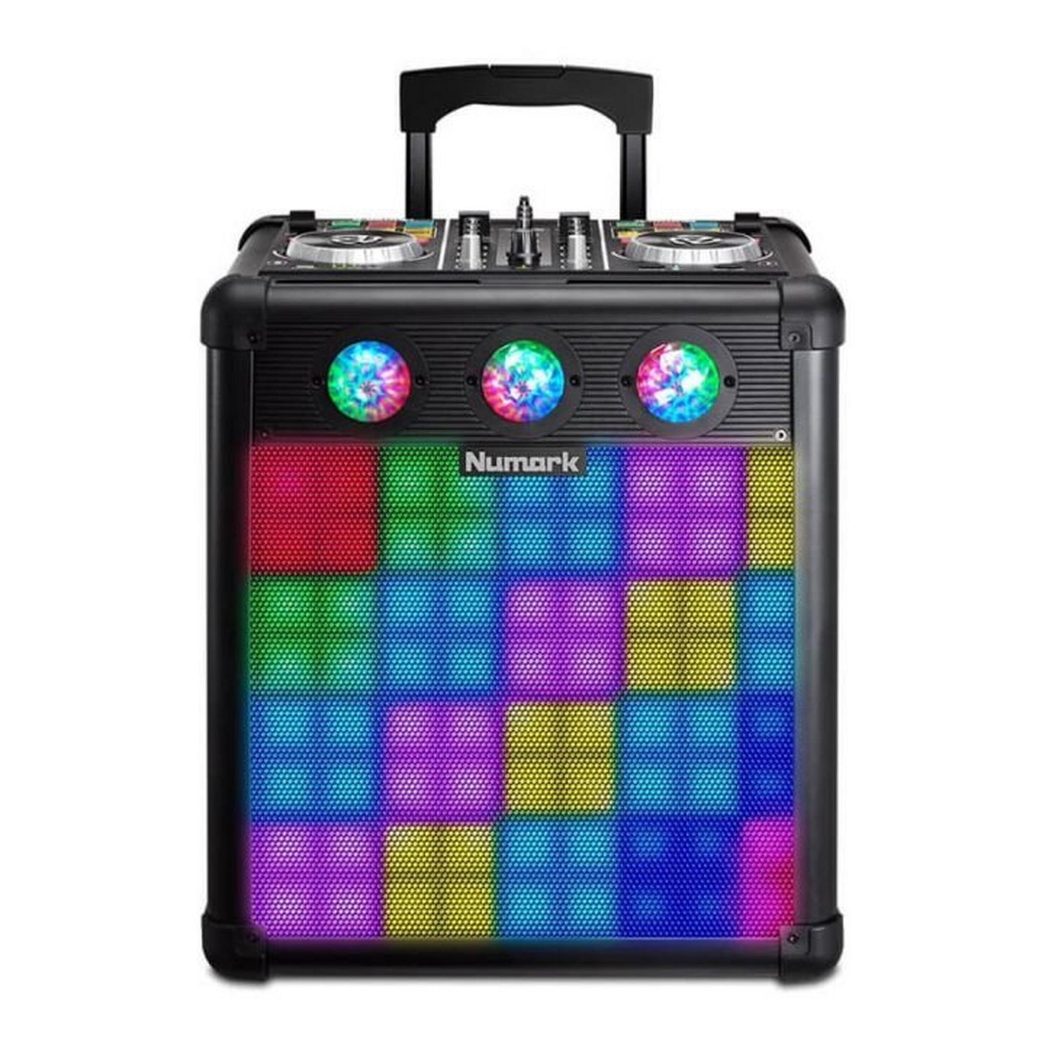 Numark Party Mix Pro DJ Controller with Built-In Light Show & Speaker