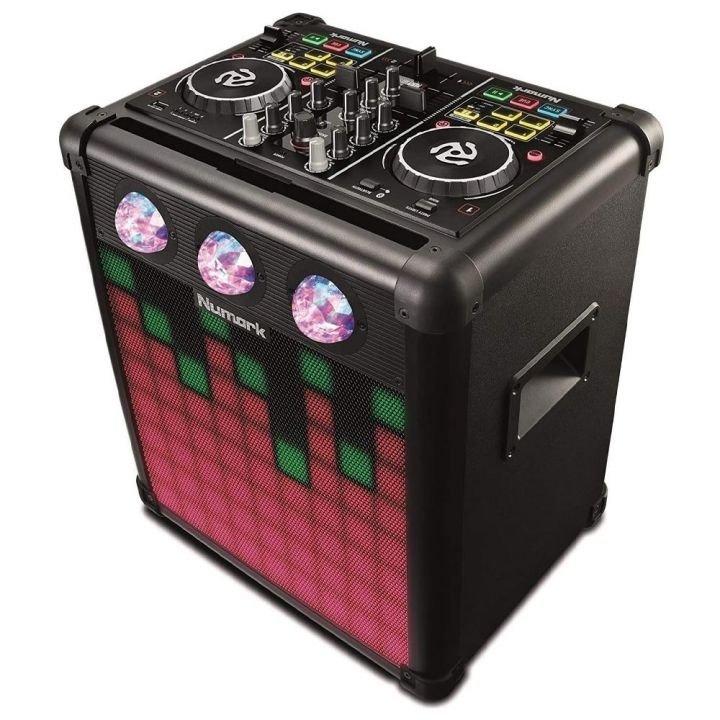 Numark Party Mix Pro DJ Controller with Built-In Light Show & Speaker