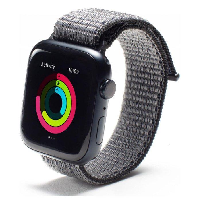 سوار ساعة ابل رياضي جير4 41/40/38 ملم – أسود