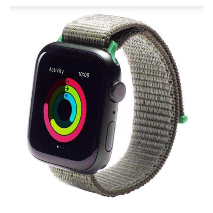 سوار ساعة ابل رياضي جير4 41/40/38 ملم – أخضر داكن