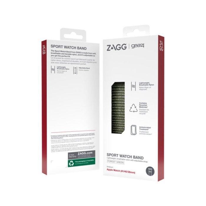 سوار ساعة ابل رياضي جير4 41/40/38 ملم – أخضر داكن