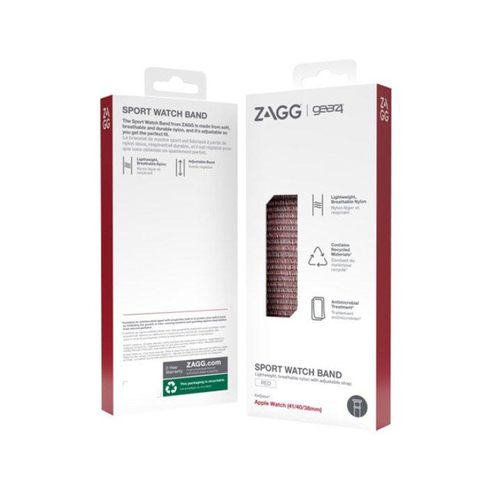 Gear4 Sport Bands for Apple Watch 41/40/38mm – Red