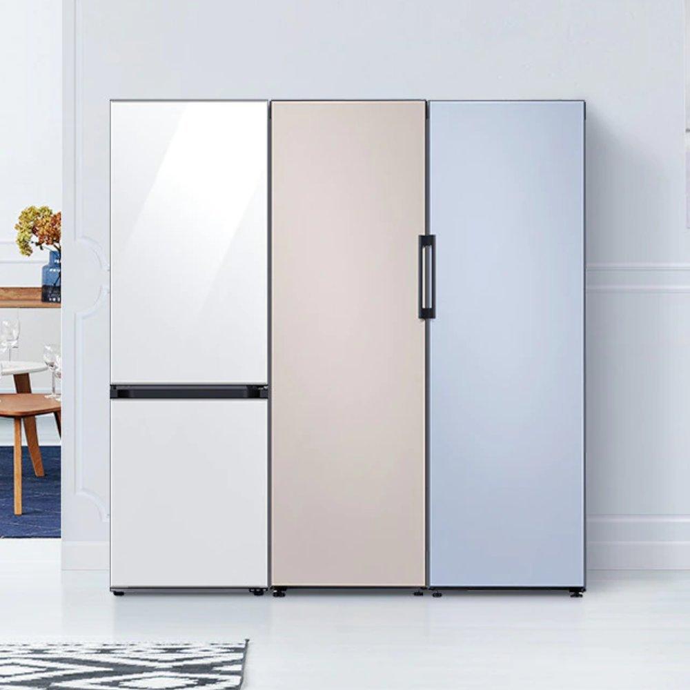 Samsung Door panel for BESPOKE 1Door Refrigerator - Satin Gray (Satin Glass) ( RA-R23DAA31)