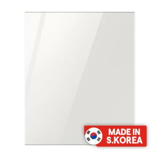 Buy Samsung door panel (bottom part) for bespoke fridge freezer - glam white (glam glass) in Kuwait
