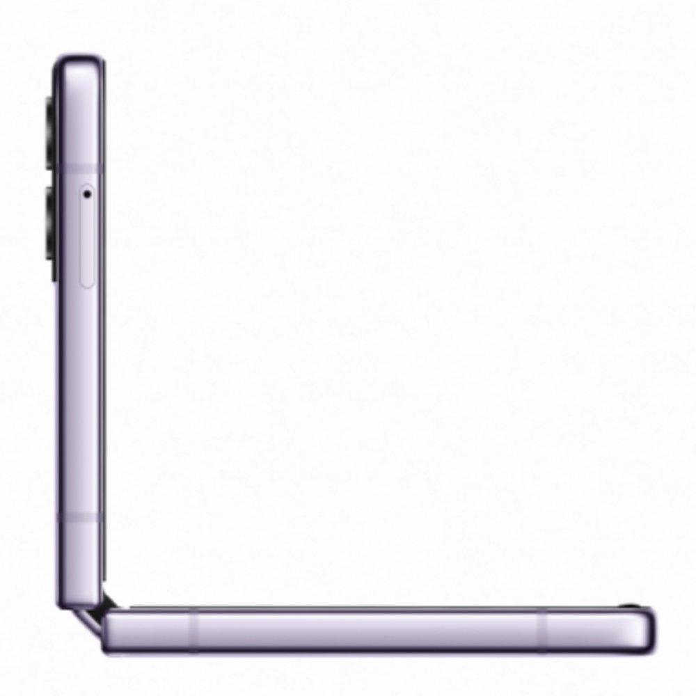 هاتف سامسونج جالكسي Z فليب 4 5جي بسعة 128 جيجابايت - أرجواني بورا