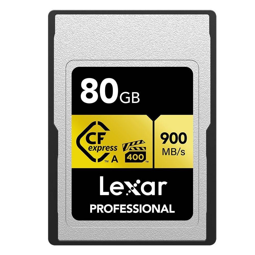 Lexar Professional CFexpress Type A Card GOLD Series, 80GB -  LCAGOLD080G-RNENG