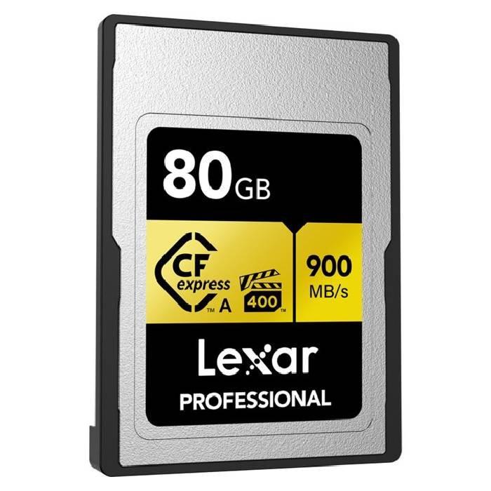 Lexar Professional CFexpress Type A Card GOLD Series, 80GB -  LCAGOLD080G-RNENG