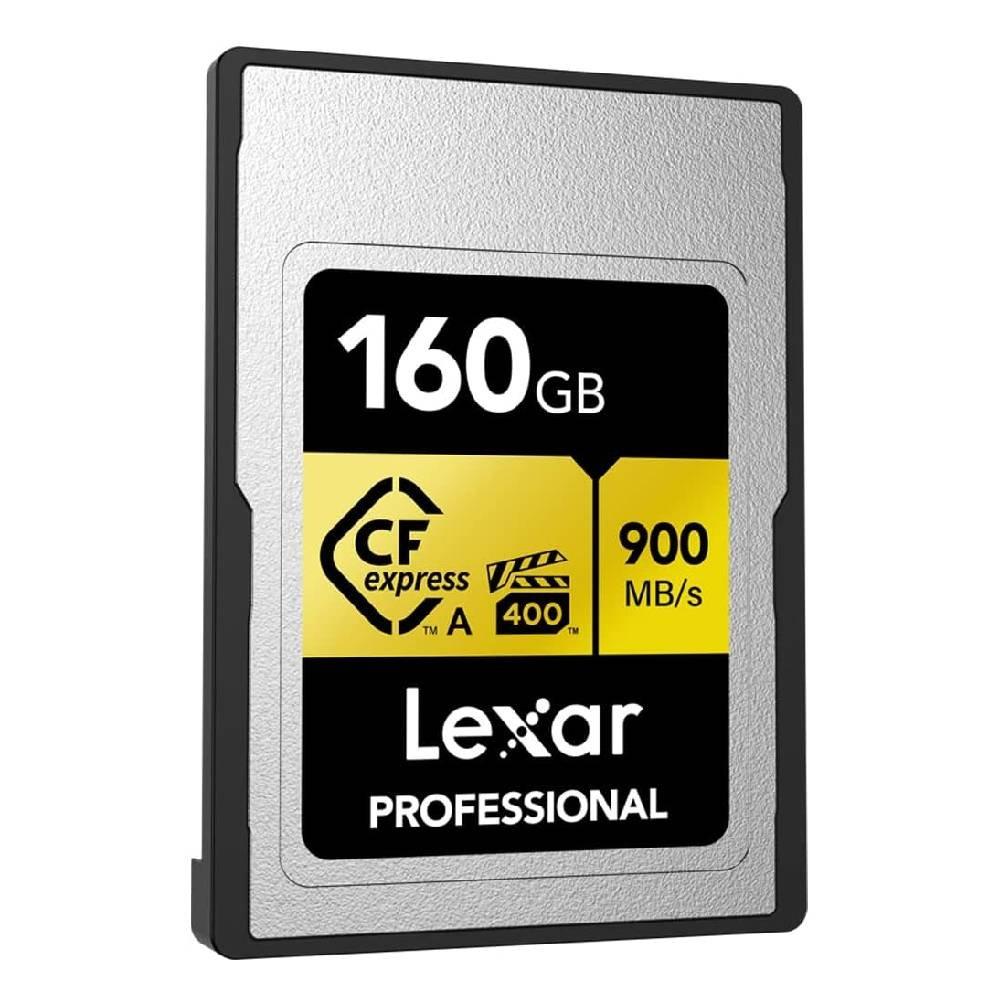 بطاقة ذاكرة سي اف اكسبرس نوع ايه سلسلة جولد من ليكسر، 160جيجابايت - LCAGOLD160G-RNENG