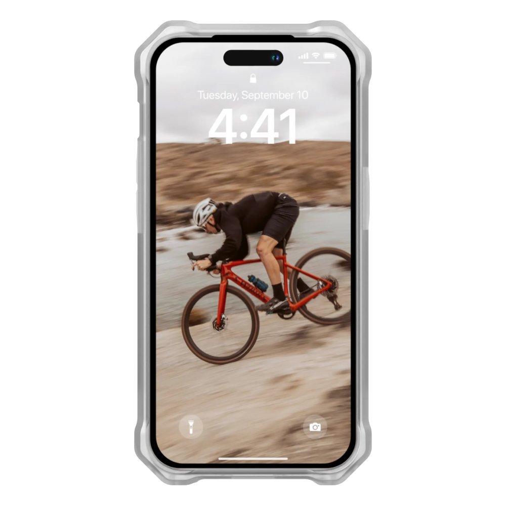 غطاء الحماية يو إيه جي لآيفون ١٤ برو ماكس ماجسيف إنشيشنال أرمور | شفاف