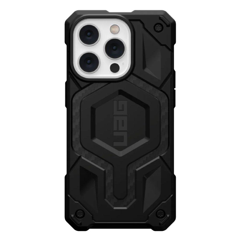 Buy Uag monarch pro case w/magsafe for iphone 14 pro max - carbon fiber in Kuwait