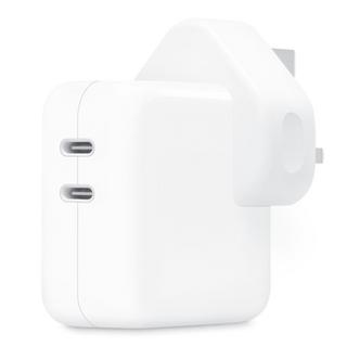 Buy Apple dual usb-c port power adapter, 35w, mnwp3ze/a - white in Kuwait