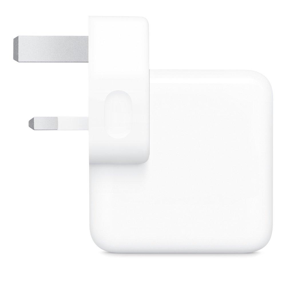 Apple Dual USB-C Port Power Adapter, 35W, MNWP3ZE/A - White