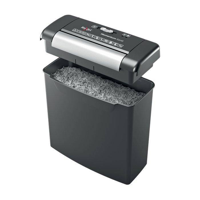 Rexel Momentum S206 Strip Cut Paper Shredder, 2104568 – Grey