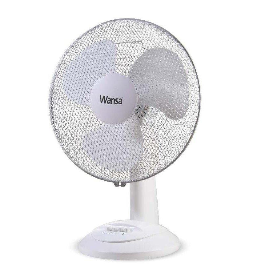 Wansa Purifying Air Cooler – 15L – 70W (AR-6002 A/CL) + Wansa Desk Fan AF-2501 16 inch