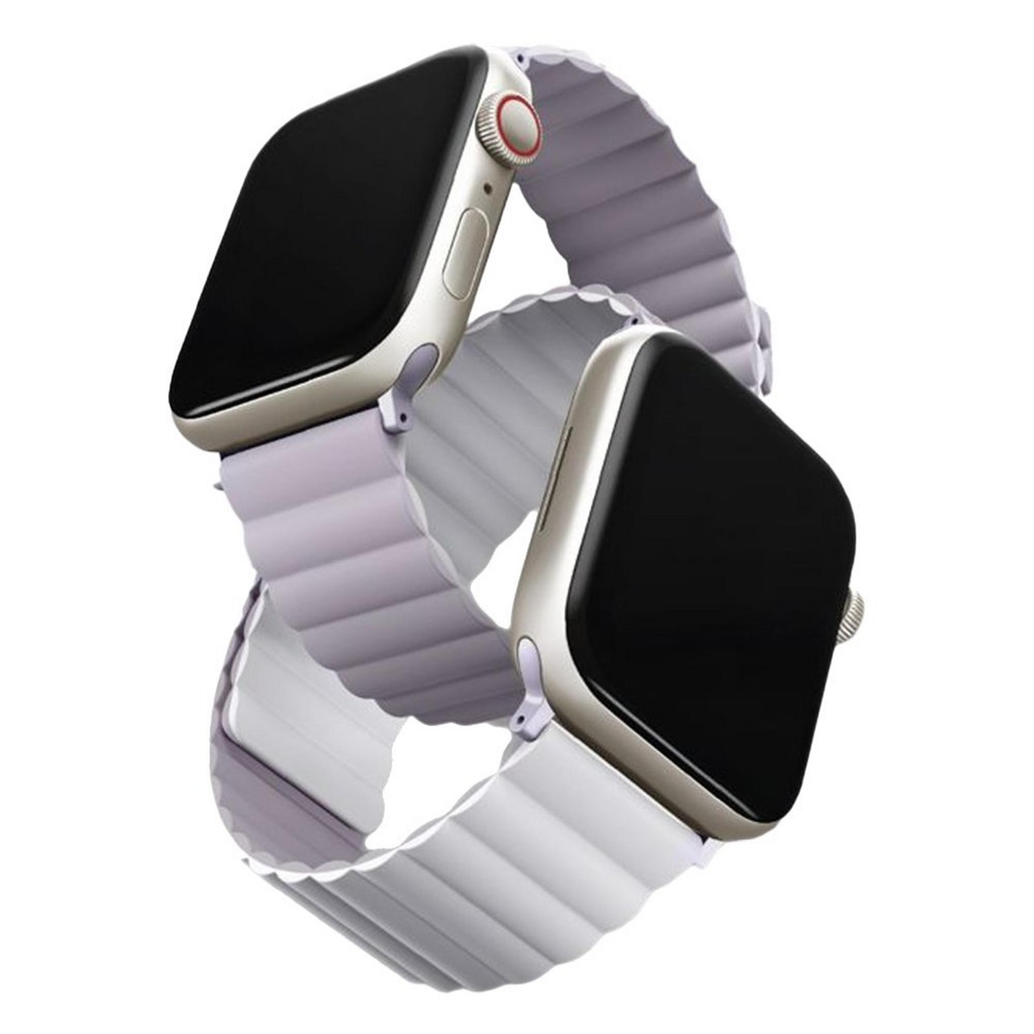 Uniq Revix Reversible Magnetic Apple Watch Strap 41mm Lilac/White