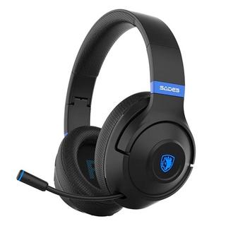 Buy Sades whisper wireless bluetooth gaming headset -sa-205-black in Kuwait