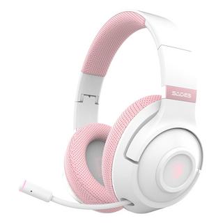 Buy Sades whisper wireless bluetooth gaming headset - sa-205- pink in Kuwait