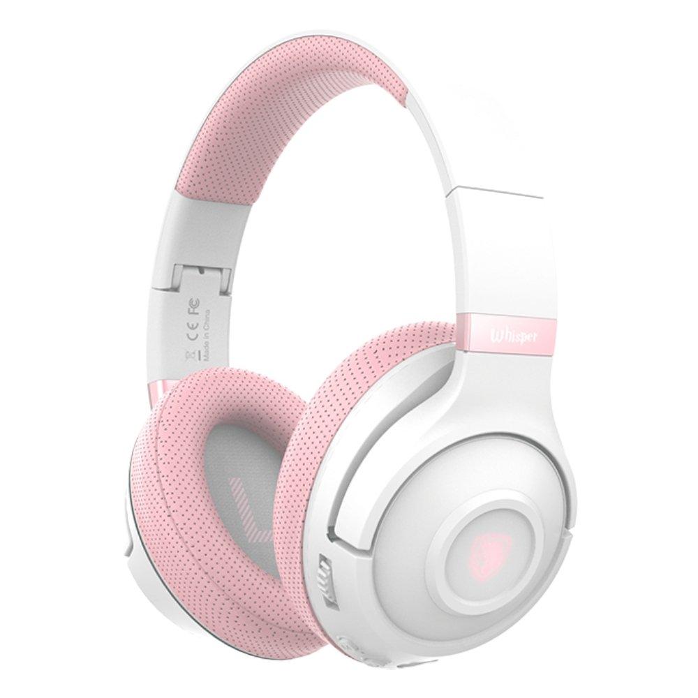 Sades Whisper Wireless Bluetooth Gaming Headset - SA-205- Pink