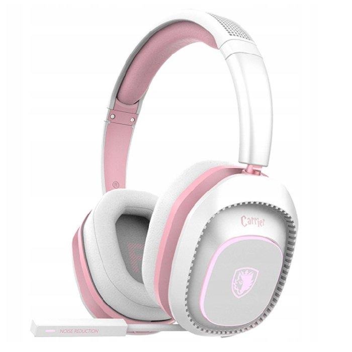 Sades Wireless Gaming Headset, SA-203 - Pink