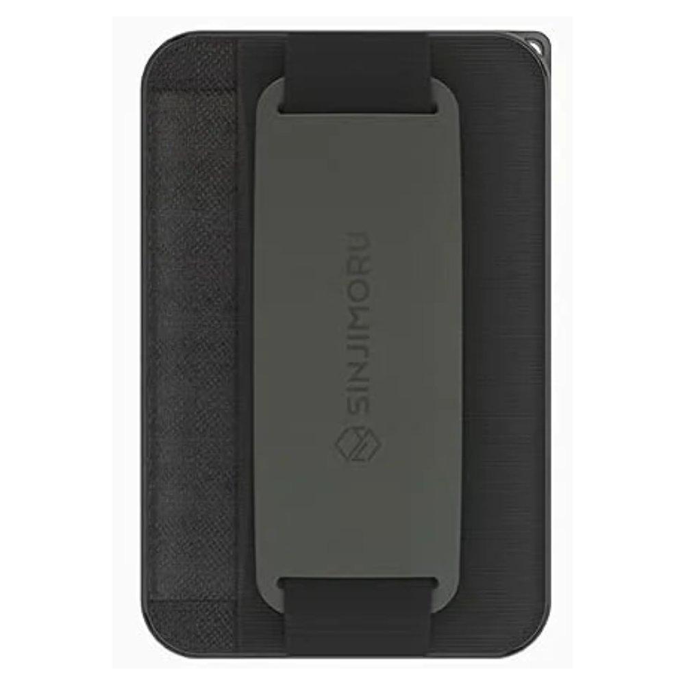 Sinjimoru Magnetic Wallet and Phone Grip Stand for Magsafe | Grey