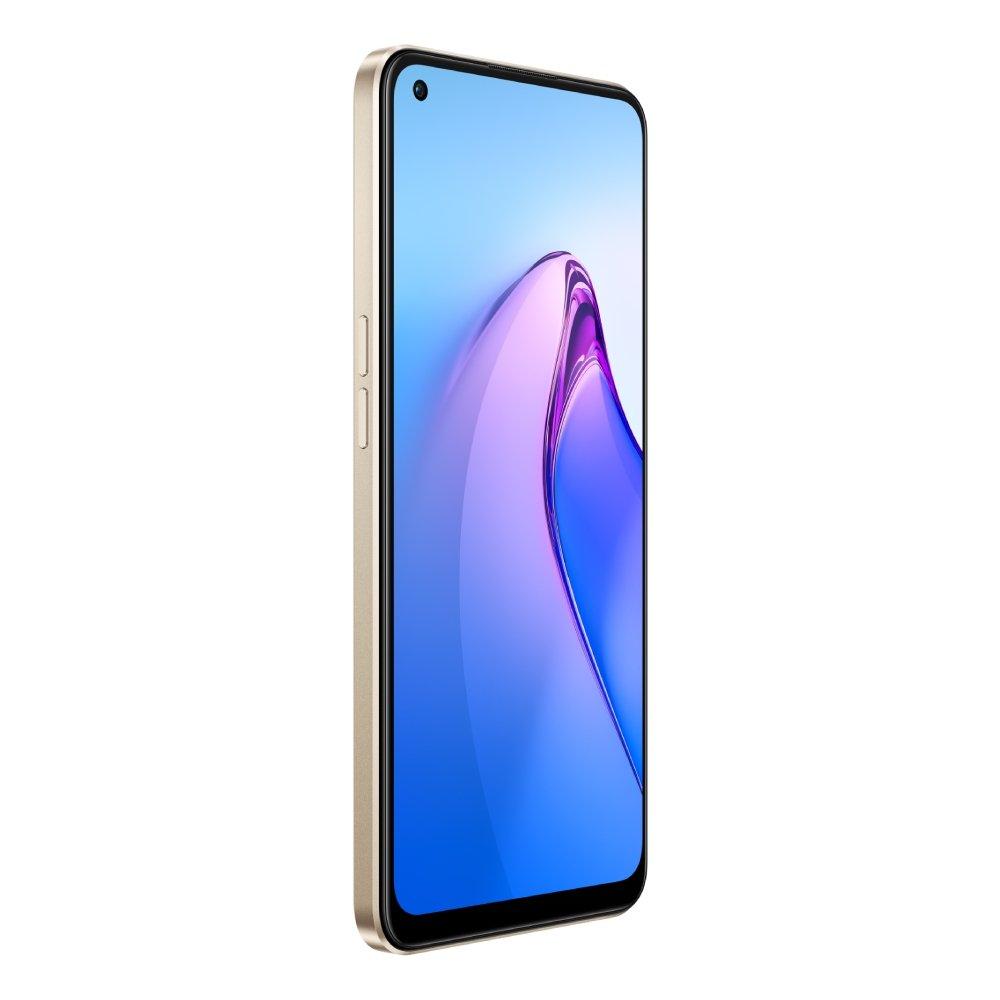 Oppo Reno8 5G 256GB Phone - Shimmer Gold