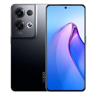 Buy Oppo reno8 pro 5g 256gb phone - glazed black in Saudi Arabia