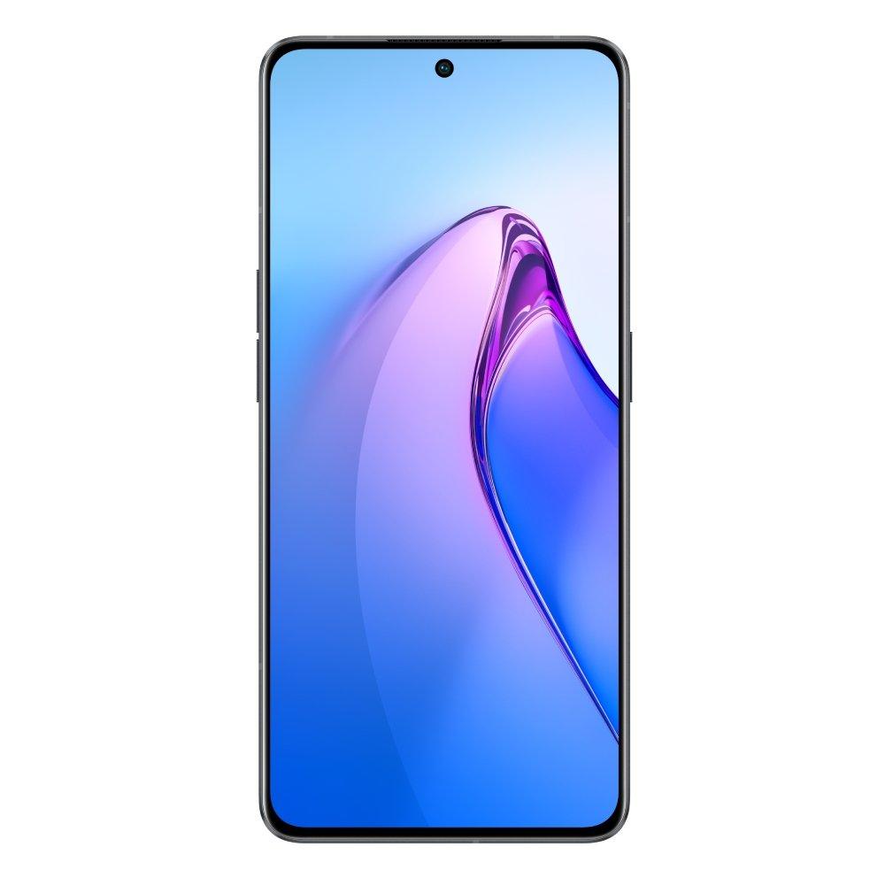هاتف أوبو رينو 8 برو 5جي بسعة 256 جيجابايت - أسود