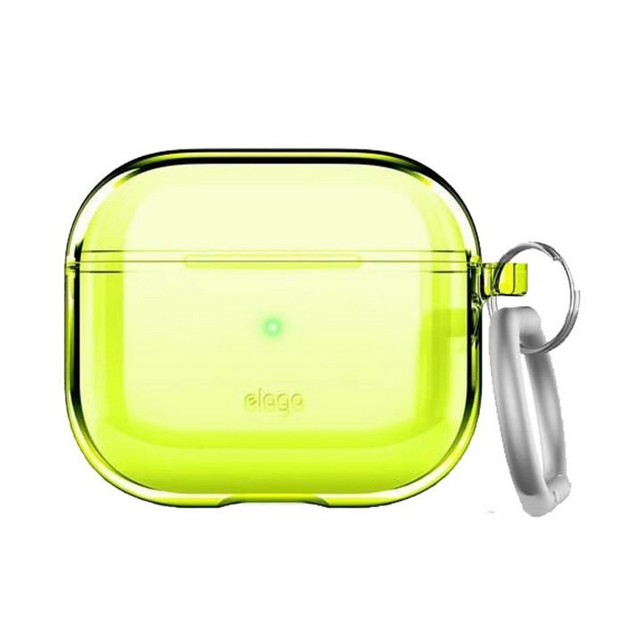 Elago Clear Hang Case for AirPods 3, EAP3CL-HANG-NYE– Yellow