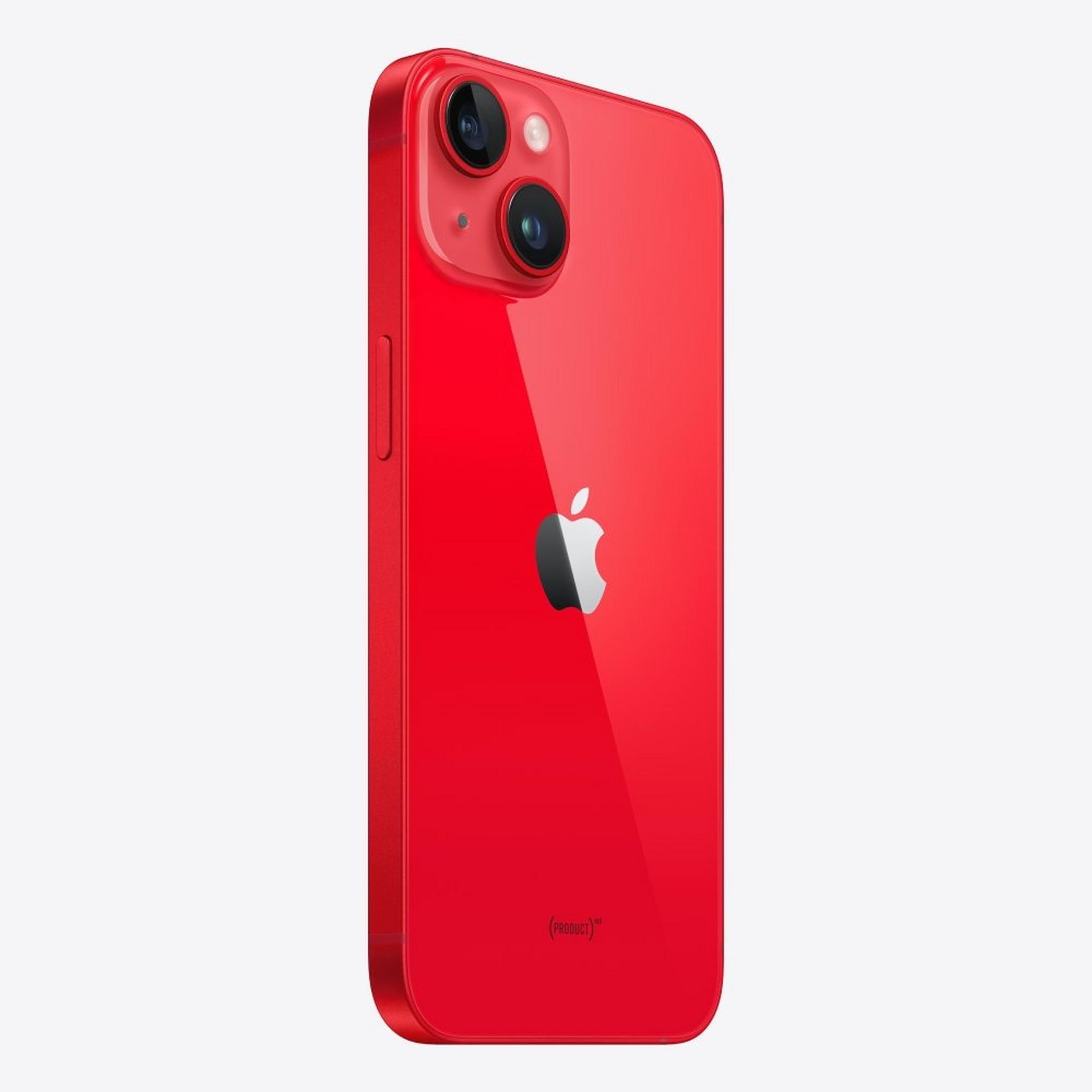 هاتف آبل ايفون 14 5 جي 128 جيجابايت - أحمر