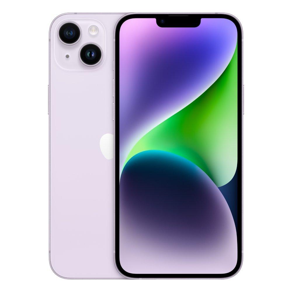 Buy Apple iphone 14 plus 5g 256gb - purple in Saudi Arabia