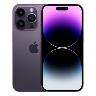 Buy Apple iphone 14 pro 5g 128gb - deep purple in Saudi Arabia