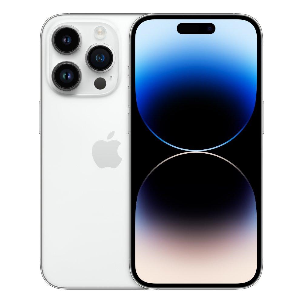 Buy Apple iphone 14 pro, 6. 1-inch, 1tb, 6gb ram, 5g phone - silver in Kuwait