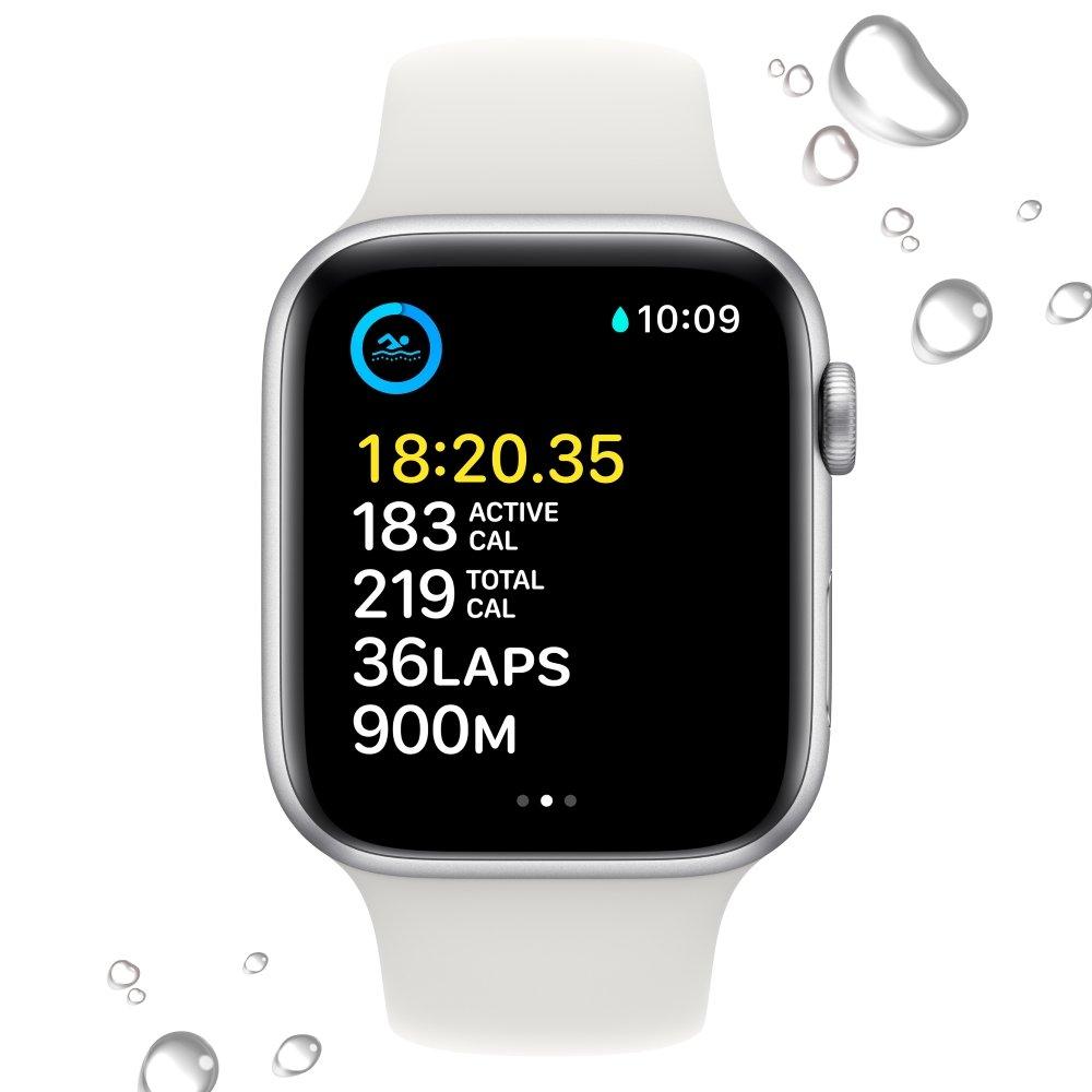 Pre Order Apple Watch SE Cellular 44mm - White Sport Band