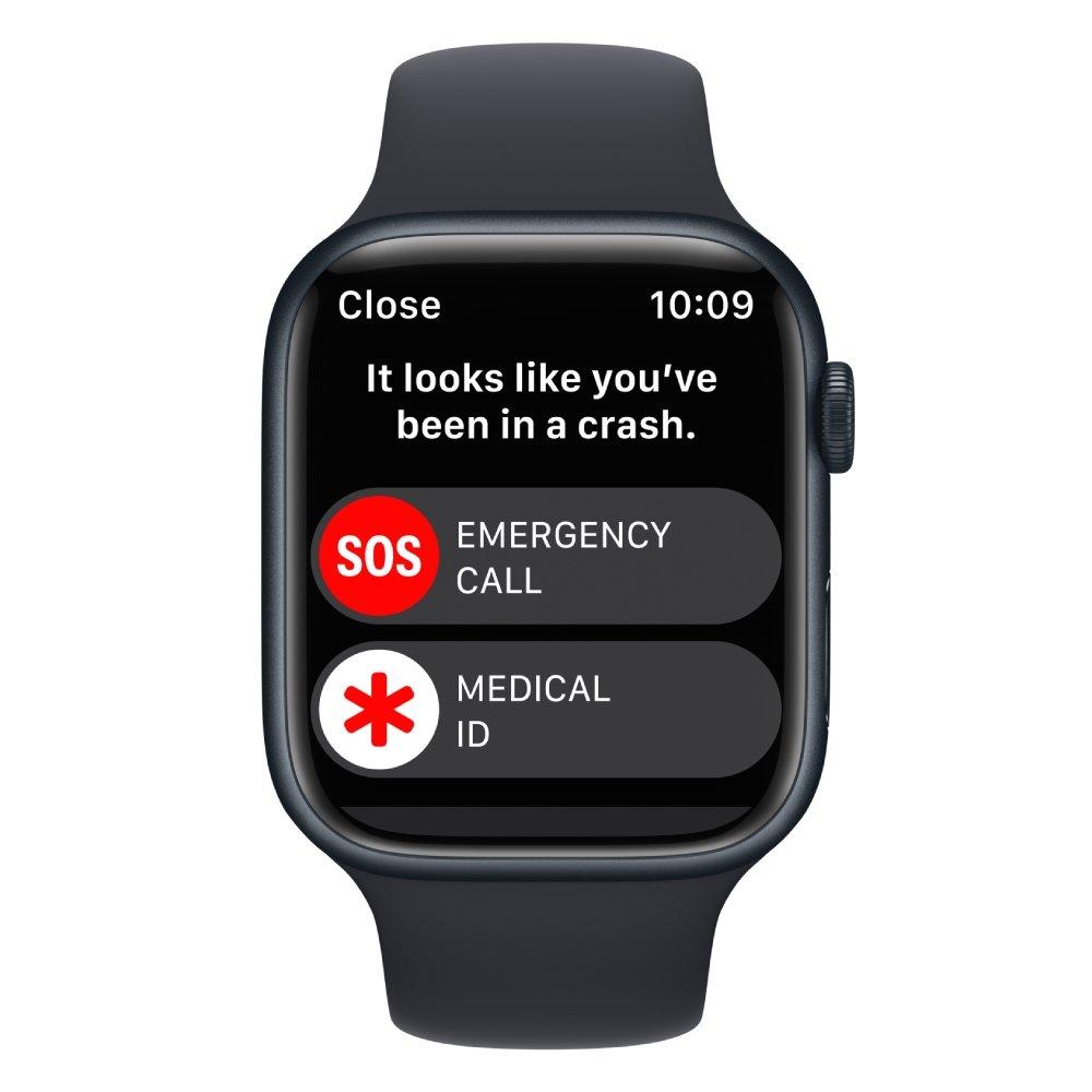 Apple Watch Series 8 GPS, 41mm,Aluminum Body - Midnight Black