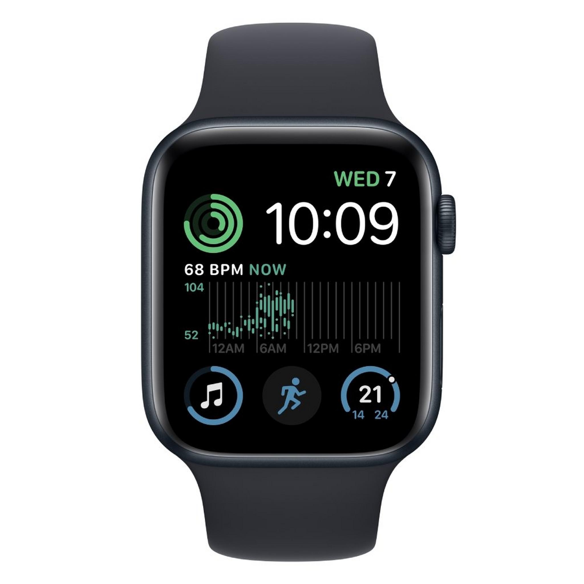 Apple Watch SE GPS + Cellular 40mm Midnight Aluminium Case with