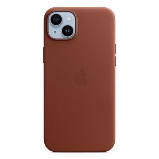 Buy Apple iphone 14 plus leather case with magsafe | umber in Saudi Arabia