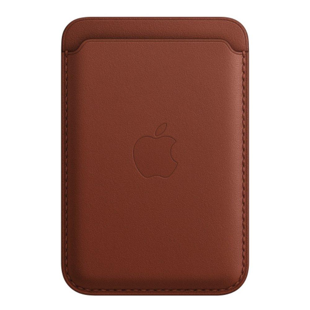Buy Iphone leather wallet with magsafe - umber in Kuwait