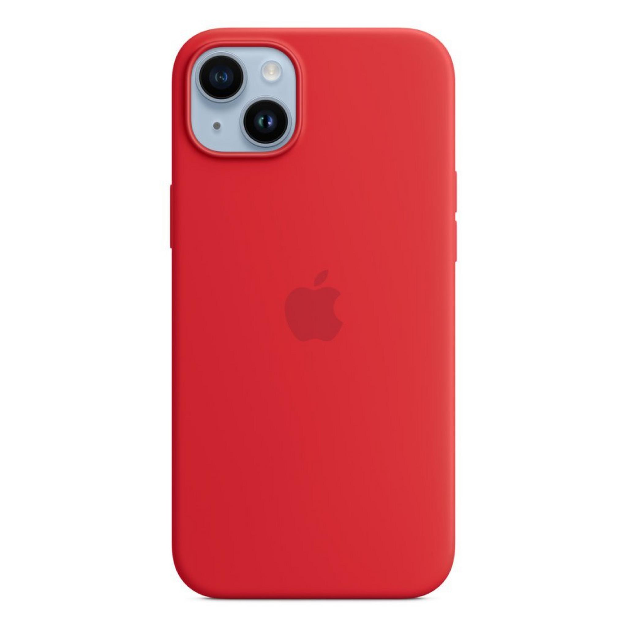 Apple iPhone 14 Plus Silicone Case with MagSafe | Red