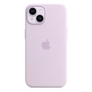 Buy Apple iphone 14 plus silicone case w/magsafe - lilac in Saudi Arabia