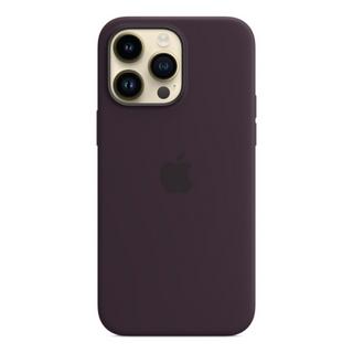 Buy Apple iphone 14 pro silicone case w/magsafe - elderberry in Saudi Arabia