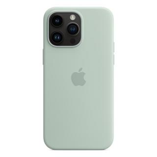 Buy Apple iphone 14 pro silicone case w/magsafe - succulent in Saudi Arabia