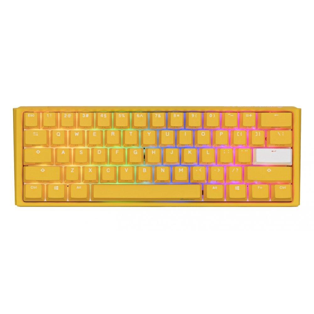 Ducky One 3 Mini Yellow Ducky RGB Mechanical Keyboard - Cherry MX Blue
